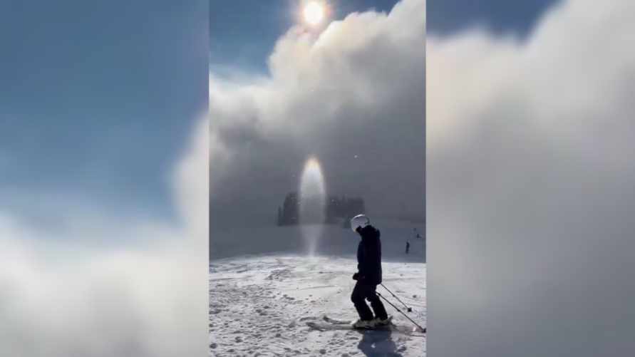 "Свет клином сошёлся" — Видео со "световым столбом" удивило более 3 млн пользователей TikTok