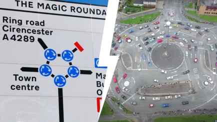 Этот перекрёсток с круговым движением назвали «худшим в мире». Где находится и как по нему двигаться?