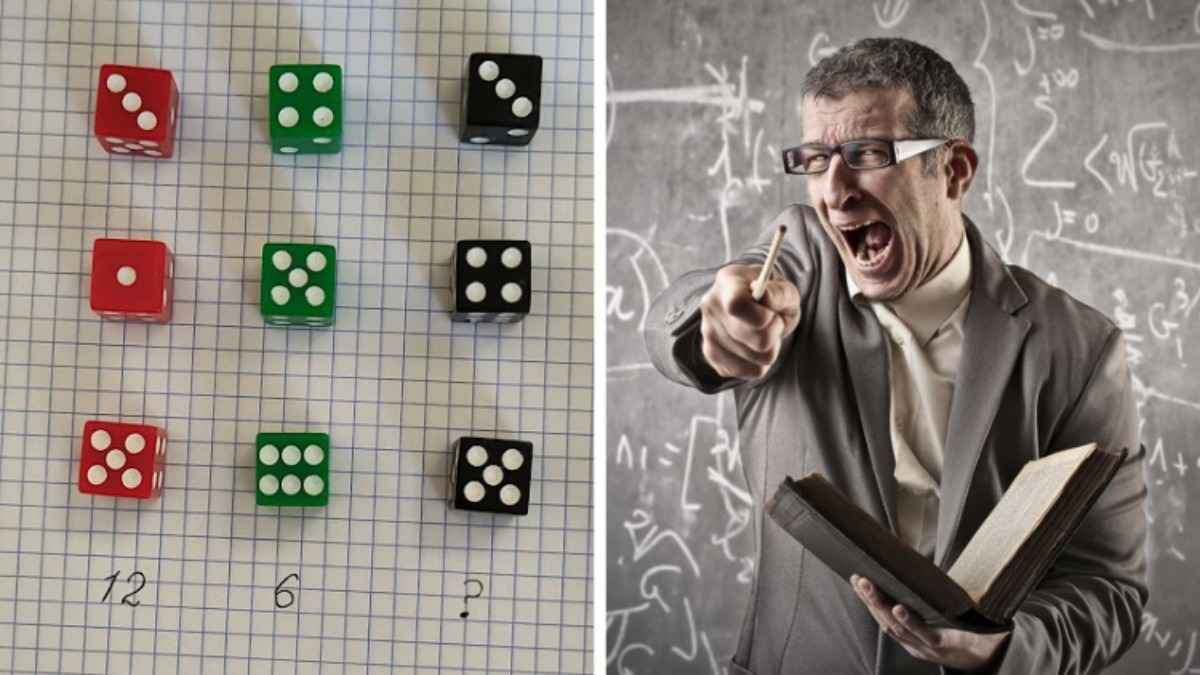 Эта головоломка заставит попотеть даже прирождённых математиков. Сможете разгадать шифр с игральными кубиками?