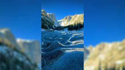 «Я физик и не понимаю» — Видео заледеневших волн удивило миллионы пользователей TikTok. Как такое возможно?