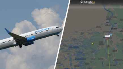 Летевший из Дубая в Москву пассажирский Boeing подал сигнал бедствия и экстренно сел в Астрахани РФ