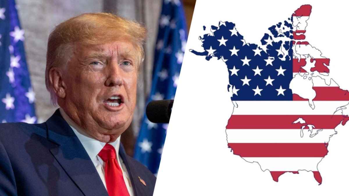 Трамп предложил переименовать Мексиканский залив и "присоединил" Канаду к США