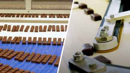 Как делают конфеты «Знічка» и шоколадки на «Коммунарке»? Сняли процесс производства и выпуска на видео