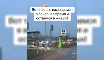 Видео опубликовал автор TikTok-аккаунта avtouspeh_vitebsk. На нём показано,