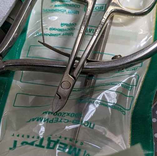 Пример ножниц для педикюра, фото: Татьяны Стасюкевич