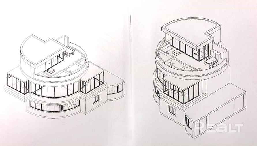 В Минске выставили на продажу 3-уровневую квартиру с выходом на крышу и потолками 3,5 метра. Сколько просят?