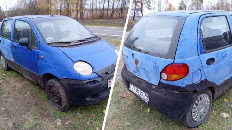 Коллаж сделан на основе фото продавца машины