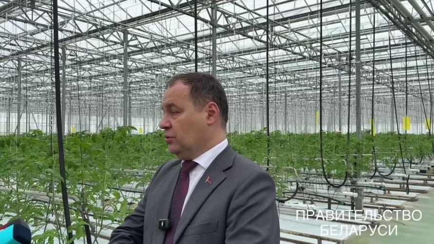 Скриншот видео пресс-службы правительства РБ