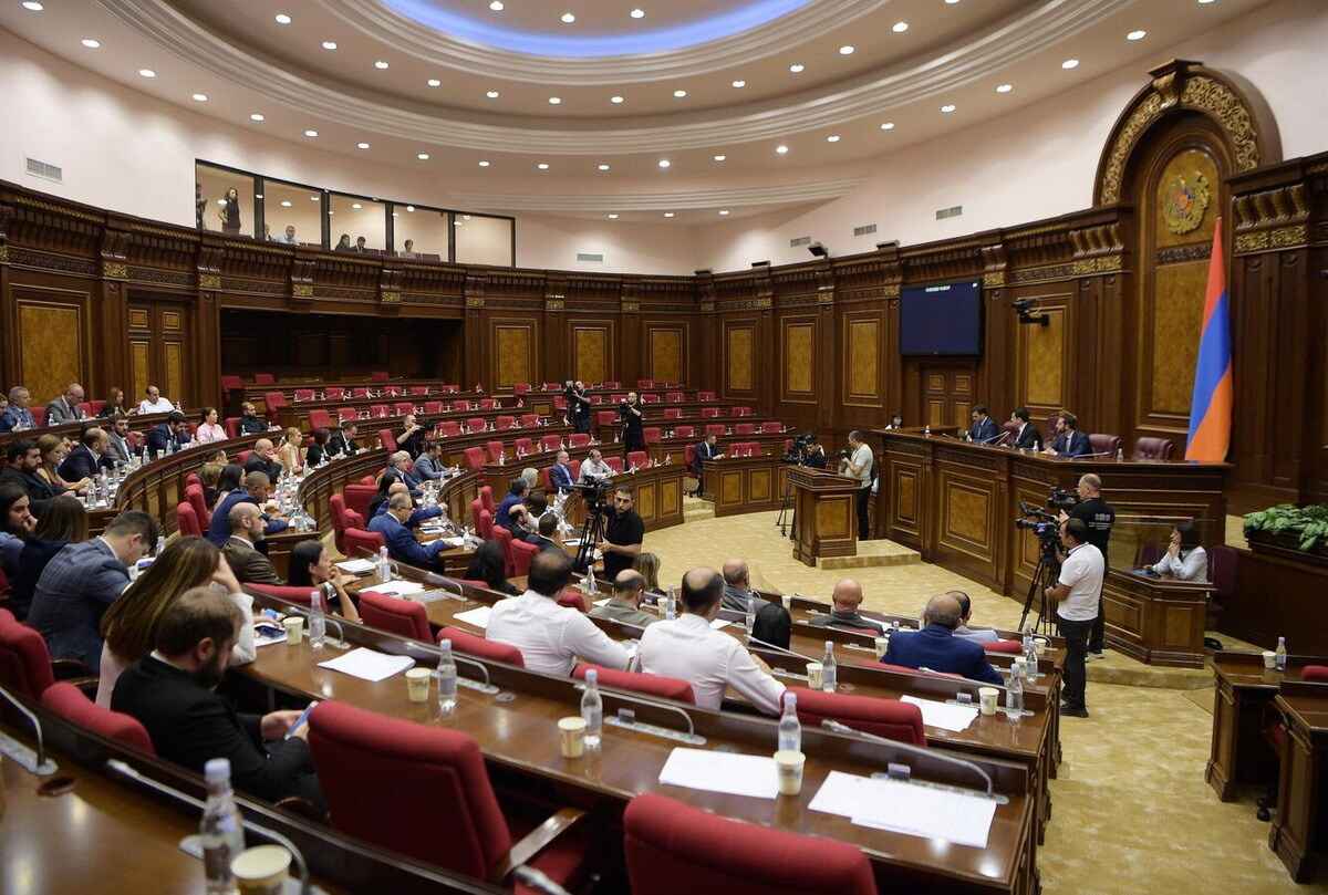 Парламент Армении принял законопроект о начале процесса вступления в ЕС