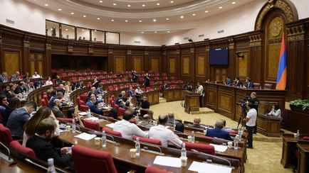 Парламент Армении принял законопроект о начале процесса вступления в ЕС