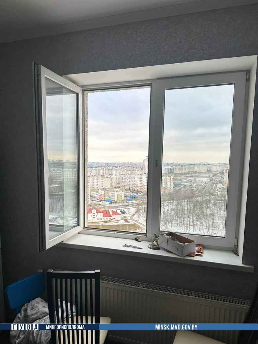 В Минске из окна 15-го этажа выпал полуторагодовалый ребенок