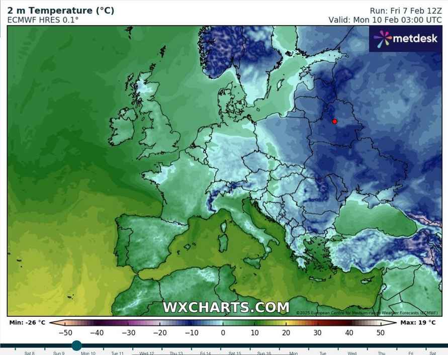 Синоптики пообещали Беларуси «сибирские морозы» до -21°С. Когда?
