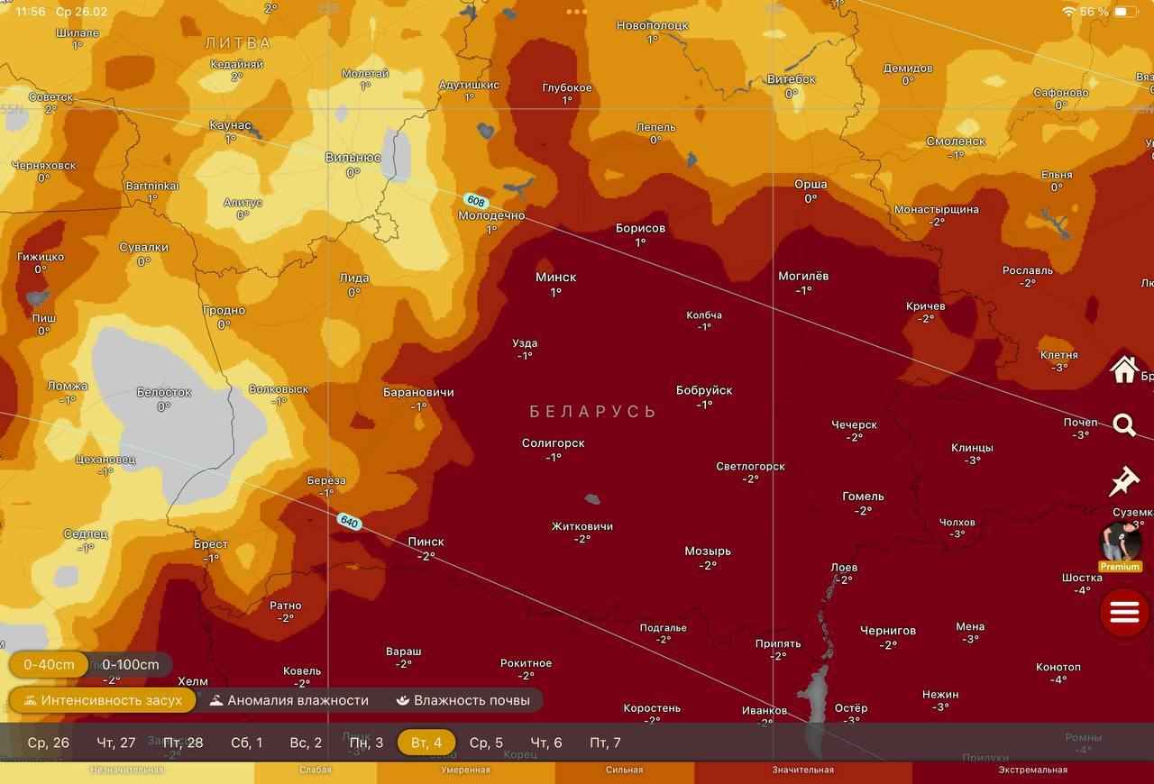 Синоптики предупредили белорусов о «мокрых» снегопадах в первый день весны. А когда потеплеет до +16°С?