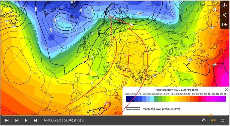 Синоптики предупредили белорусов о «мокрых» снегопадах в первый день весны. А когда потеплеет до +16°С?