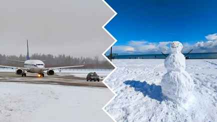 «Белавиа» из-за сильных снегопадов отменила и перенесла рейсы на курорты Грузии и Сочи