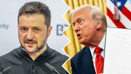 Зеленский и Трамп не сошлись в подсчетах суммы помощи США и рейтинга. 350 или 98,5 млрд долларов?