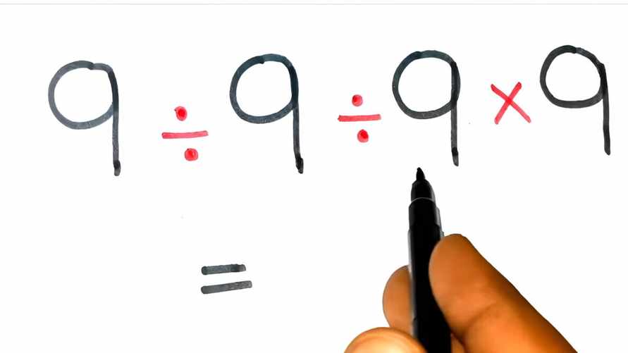 Эта задачка с 4 девятками вызвала ажиотаж в Сети. Какой ответ верный?