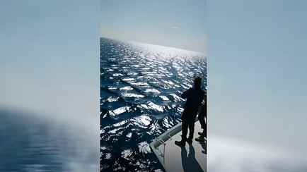 «Это очень, очень плохо» — В Турции рыбаки сняли на видео квадратные волны