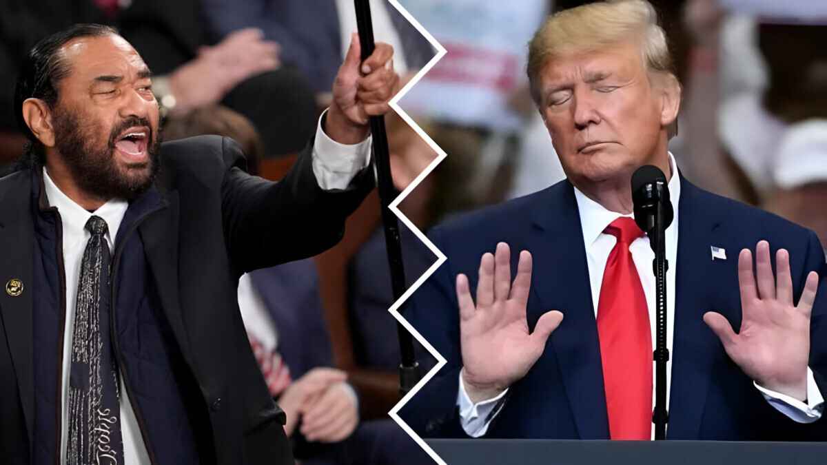 Эл Грин и Дональд Трамп