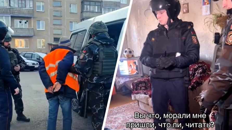 На гродненском ТВ показали рейды милиции по "проблемным адресам". Кому приготовиться?