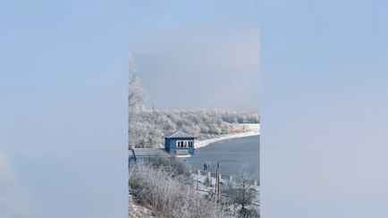 «Правда, только на одно утро» — В TikTok показали, как выглядит «настоящая зима» в Гомеле