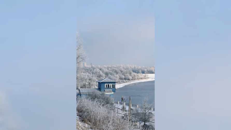 «Правда, только на одно утро» - В TikTok показали, как выглядит «настоящая зима» в Гомеле