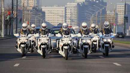 Инспекторов белорусской «Стрелы» решили пересадить на китайские мотоциклы