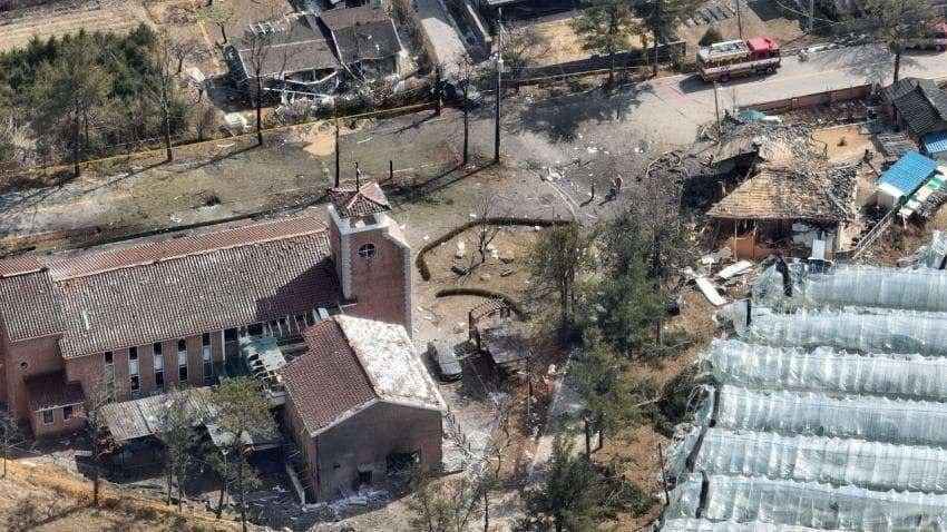 В Южной Корее истребители случайно сбросили 8 бомб на город в 40 км от Сеула