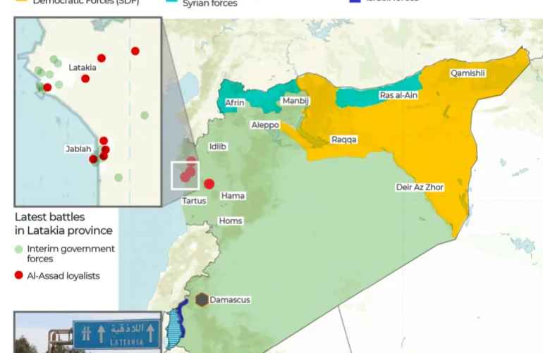 Карта: Al Jazeera