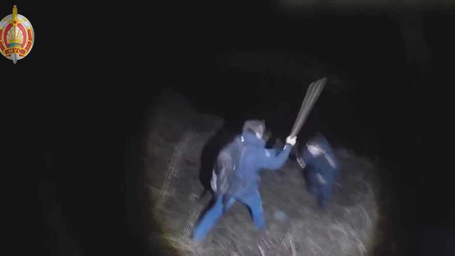 В Гродно мужчина «подручными средствами» сломал руку милиционеру и прыгнул в реку