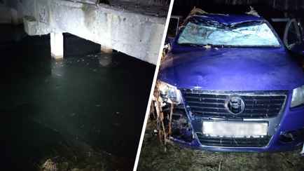 В Лунинецком районе машина упала в канал — погибла 17-летняя пассажирка