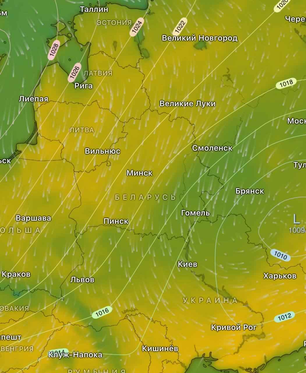 Синоптики объявили оранжевый уровень опасности на 1 апреля и предупредили белорусов о вторжении холода из Арктики