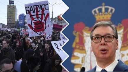 Около 380 судей и прокуроров обвинили президента Сербии Вучича в «порабощении». Почему протесты продолжаются?