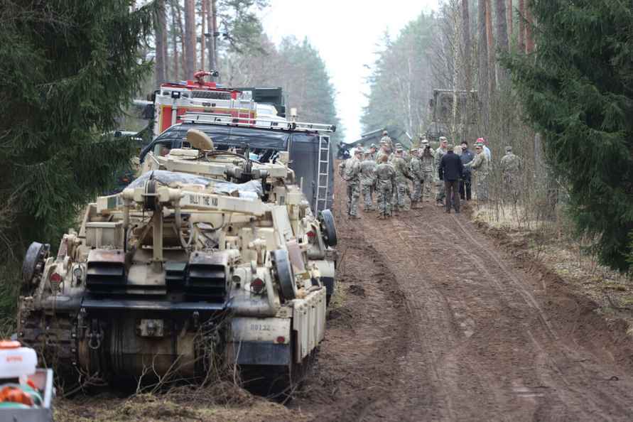 Литва развернула на границе с Беларусью масштабную поисковую операцию