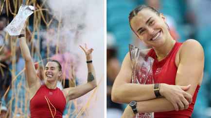 Соболенко впервые одержала победу на турнире WTA-1000 в Майами