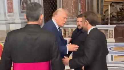 «Тебе здесь не место» — Эксперт в чтении по губам расшифровала слова Трампа Макрону перед встречей с Зеленским