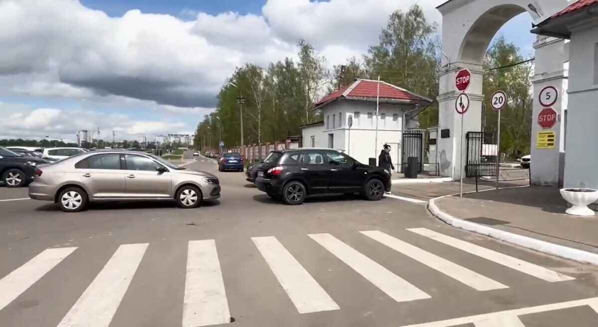 Скриншот: видео ГАИ Минска