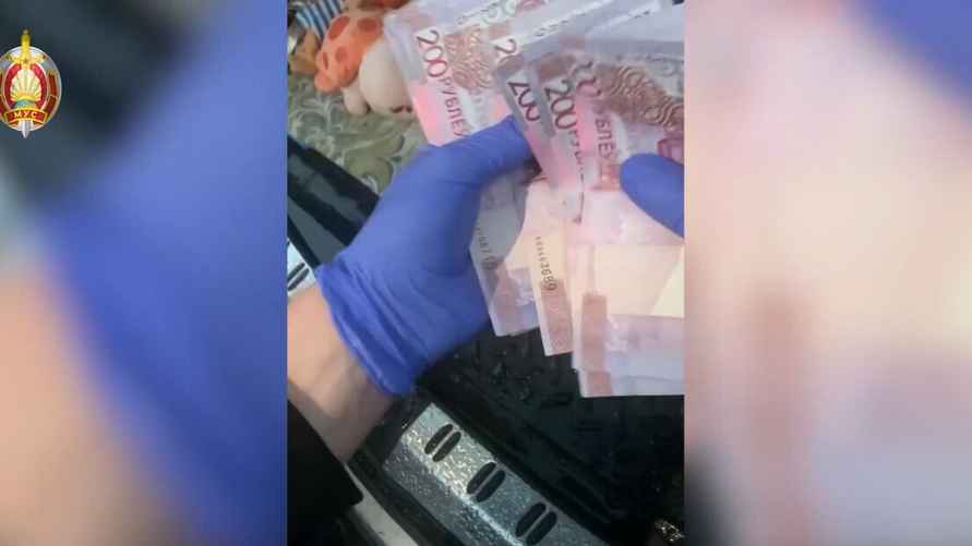 Скриншот: видео МВД Беларуси