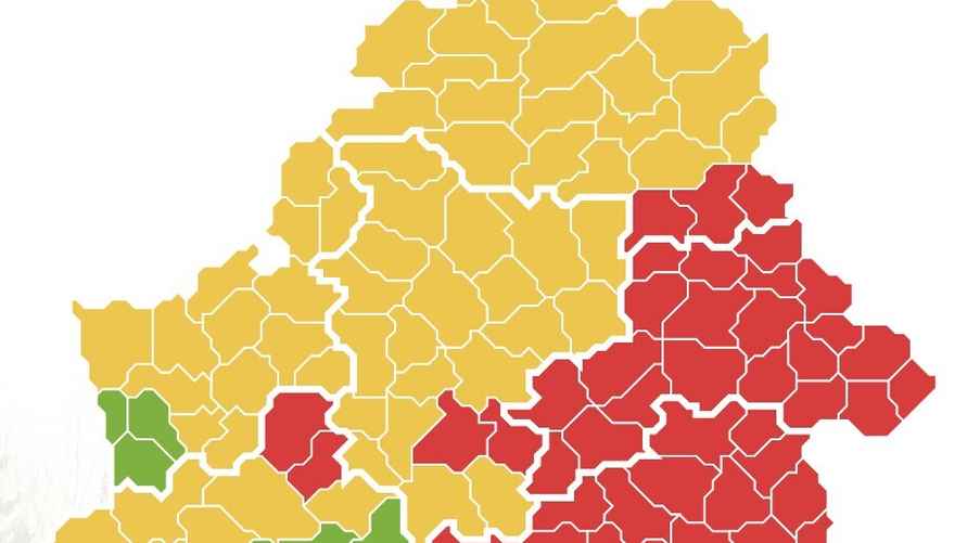 Карта: Минлесхоз Беларуси