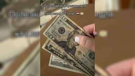 «Не знаю, куда их деть» — Белоруска посоветовала не брать с собой в Египет эти доллары. В TikTok не согласились