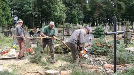 МинЖКХ предложило белорусам за свой счёт убирать деревья и кустарники на кладбищах