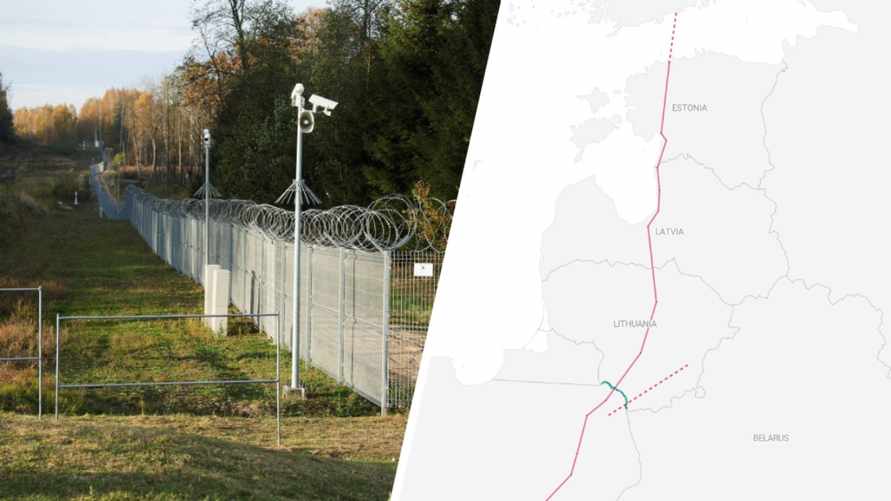 Литва решила укрепить маршрут через Сувалкский коридор. Что за "новые меры" вдоль границы с Беларусью?