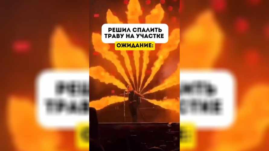 МЧС Беларуси показало на примере Rammstein и Киркорова, почему нельзя сжигать траву