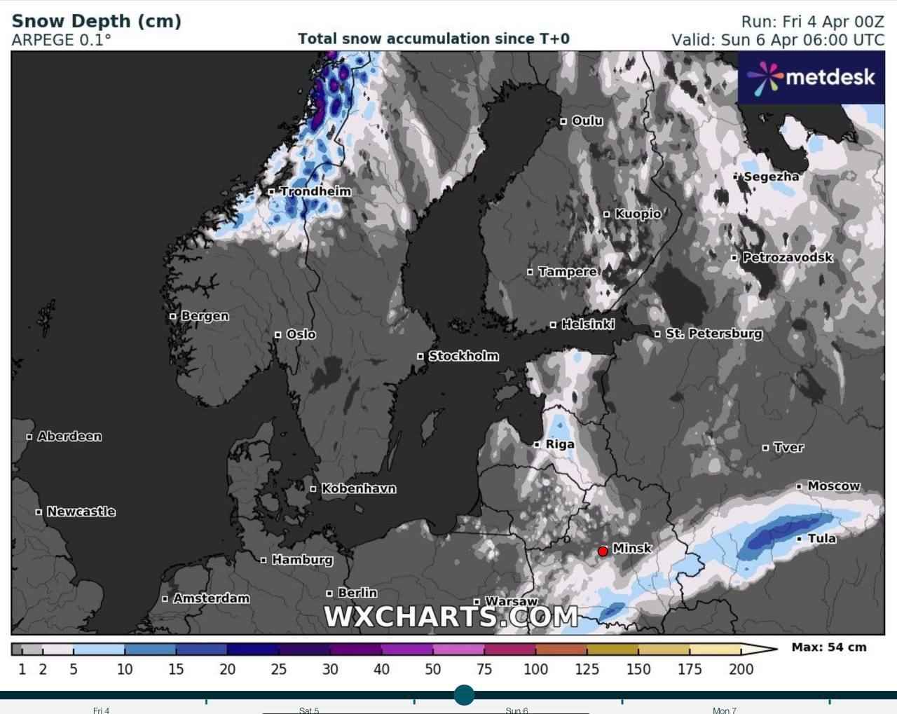 Синоптики объявили «оранжевые» выходные в Беларуси из-за резкого изменения погоды. Где интенсивный снег, а где – грозы?