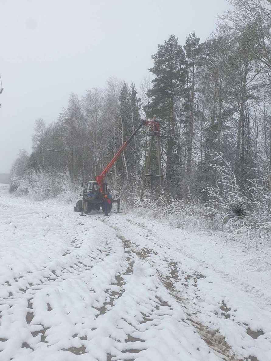 Десятки поваленных деревьев и машины в кювете. МЧС и энергетики рассказали о последствиях апрельских снегопадов
