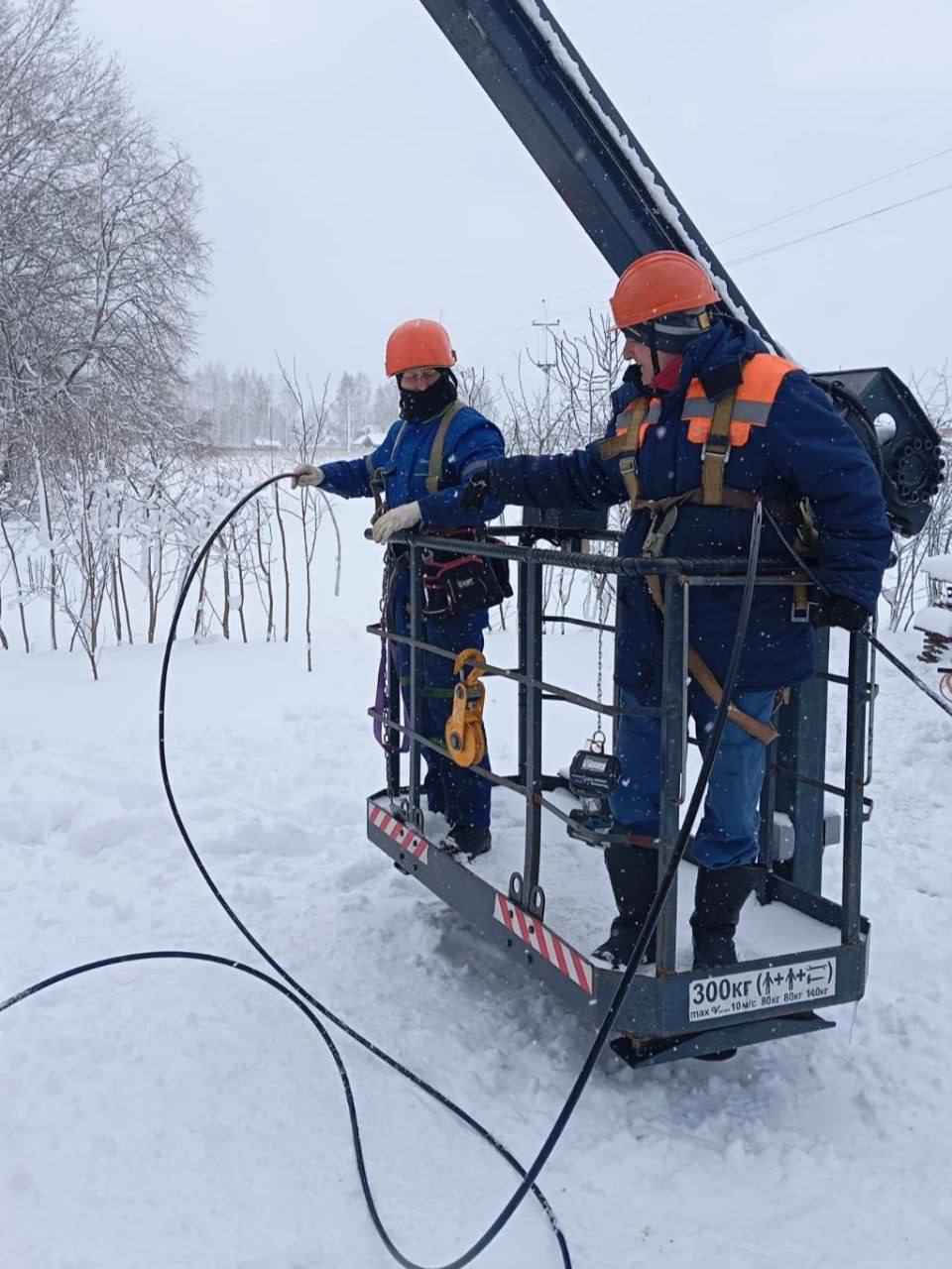 Минэнерго отчиталось о восстановлении электричества по всей Беларуси