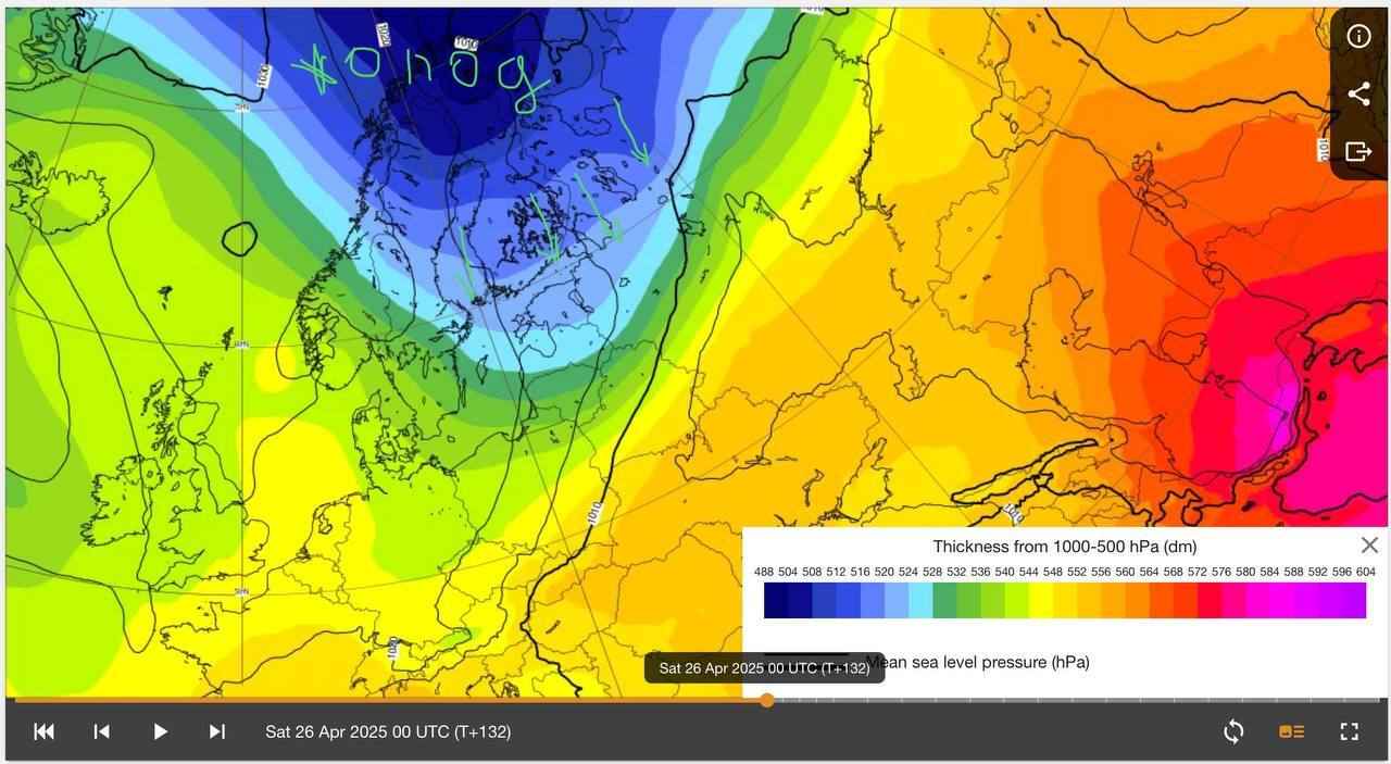Заморозки до -5°С и мокрый снег. Синоптики предупредили белорусов о волне холодного воздуха из приполярья
