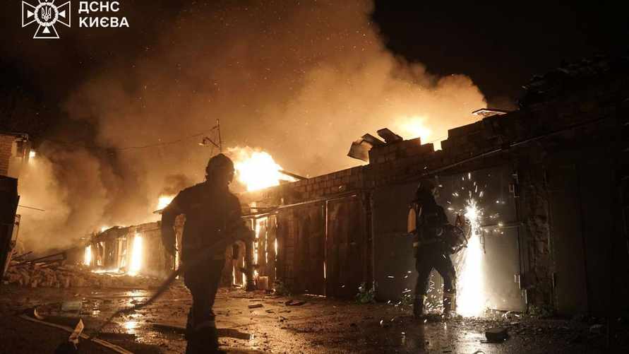 Киев подвергся массированной ракетной атаке - 10 погибших