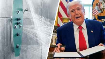«Снова сделаю душ великим» — Трамп высмеял напор воды в американских душевых кабинах и подписал указ о его увеличении