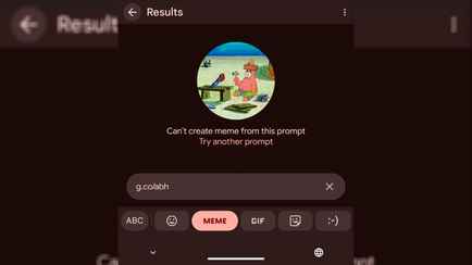 «Качество сомнительное» — Google решил добавить «генератор мемов» в клавиатуру на Android